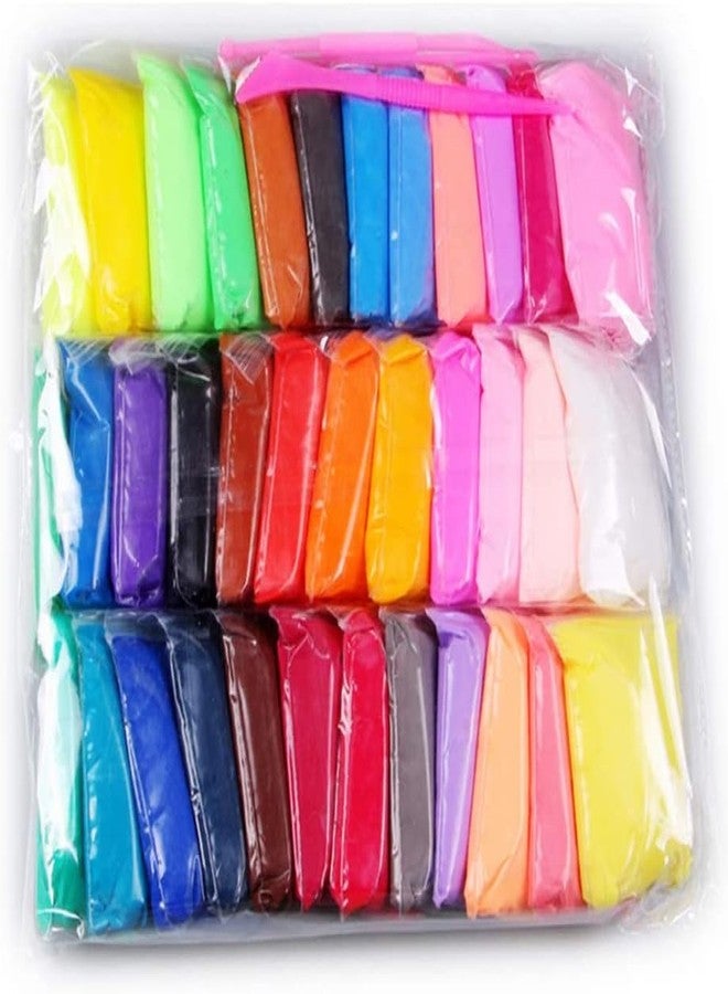 Eclet (Pack of 12) Air Dry Clay, Colorful Children Soft Clay, Creative Art Crafts, Gifts for Kids-Multi Color. Non-Toxic Modeling Magic Fluffy Foam Bouncing Clay Putty Kit for Kids with Tools .26 - Image 1